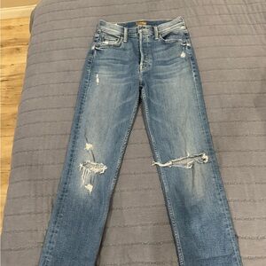 MOTHER Classic Blue Denim Jeans”used”